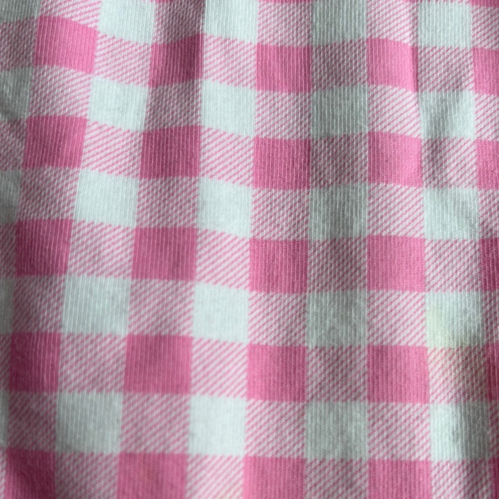 Classic Whimsy Bunny Pink Check PJs - Picture 6 of 7